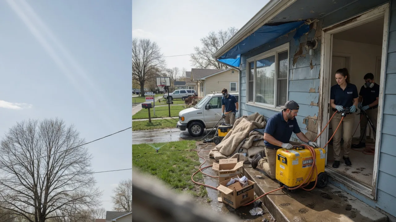 Basement Flood Cleanup in Lucernemines, PA near me